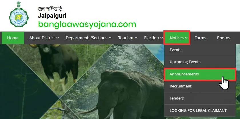 Jalpaiguri Bangla Awas Yojana list 2026
